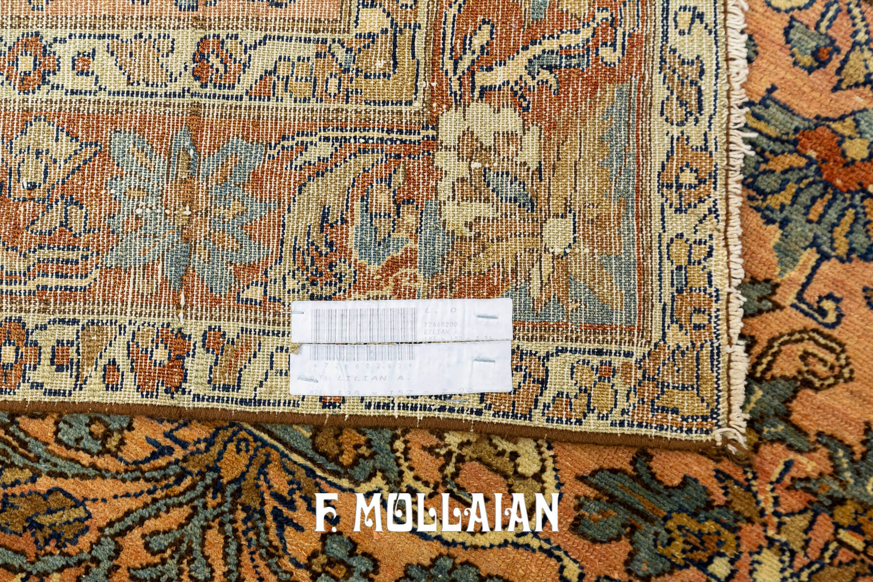 Tapis Lilian Champ de Prière Couleur Saumon n°:72660200